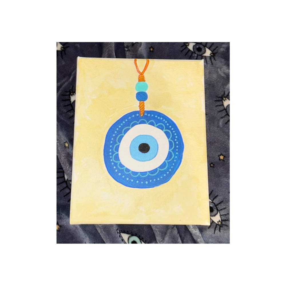 Hanging Nazar Painting